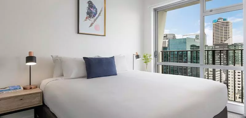 景色の見える一ベッドルームアパートメント, Auckland Harbour Suites