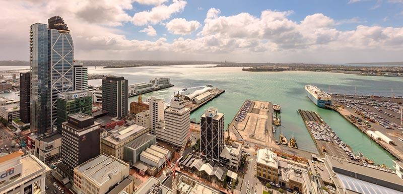 침실 2개 아파트, Auckland Harbour Suites