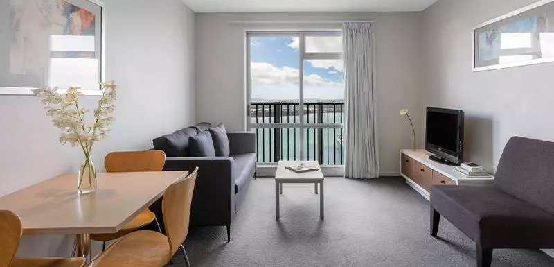 ２ベッドルームアパートメント, Auckland Harbour Suites