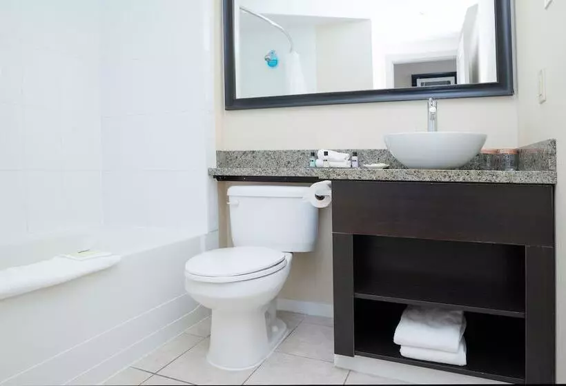 ２ダブルベッドのスタンダードルーム, Sandman Hotel & Suites Calgary West