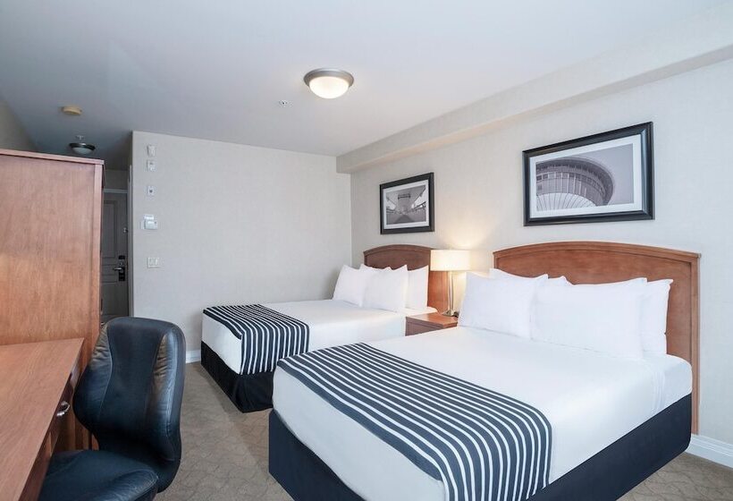 غرفه قياسيه سريرين مزدوجين, Sandman Hotel & Suites Calgary West