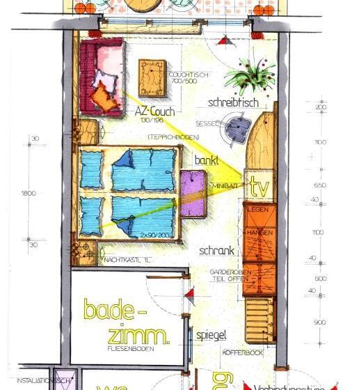标准间带阳台, Carpe Solem Kapoom