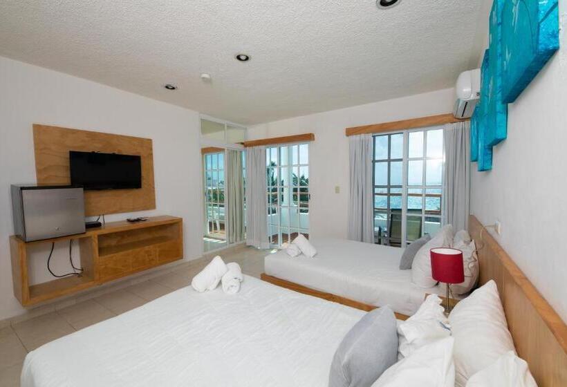 디럭스 룸 측면 바다 전망, & Beach Club Ojo De Agua