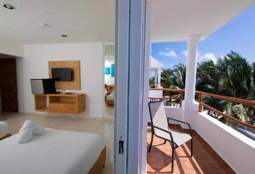 اتاق لوکس با چشمانداز دریا, & Beach Club Ojo De Agua