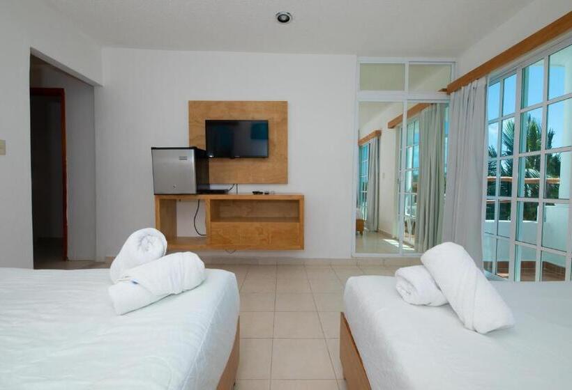 디럭스 룸 측면 바다 전망, & Beach Club Ojo De Agua