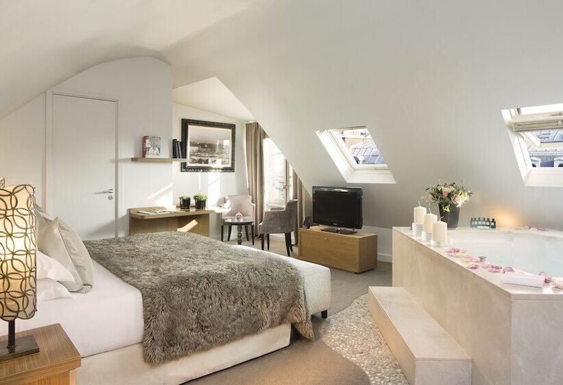 ハイドロマッサージバス付きスイート, Lumen Paris Louvre