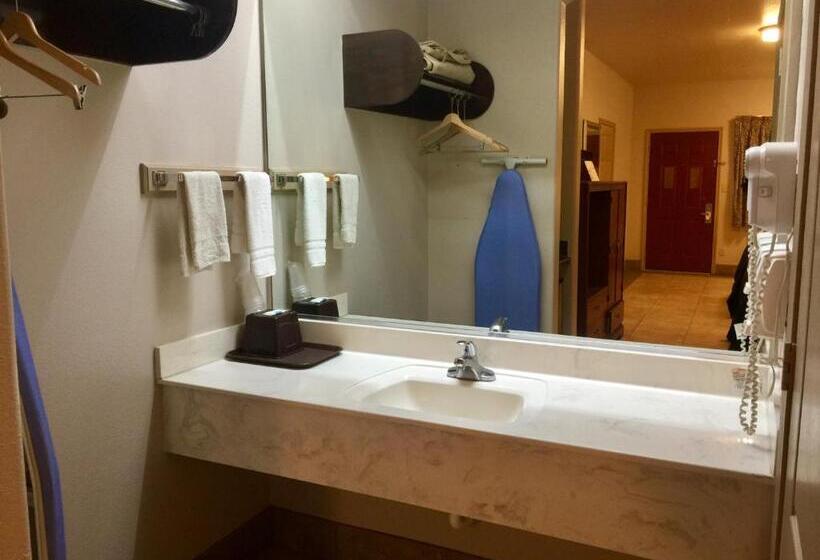 キングサイズベッドのデラックスルーム, Texas Inn And Suites City Center At University Dr