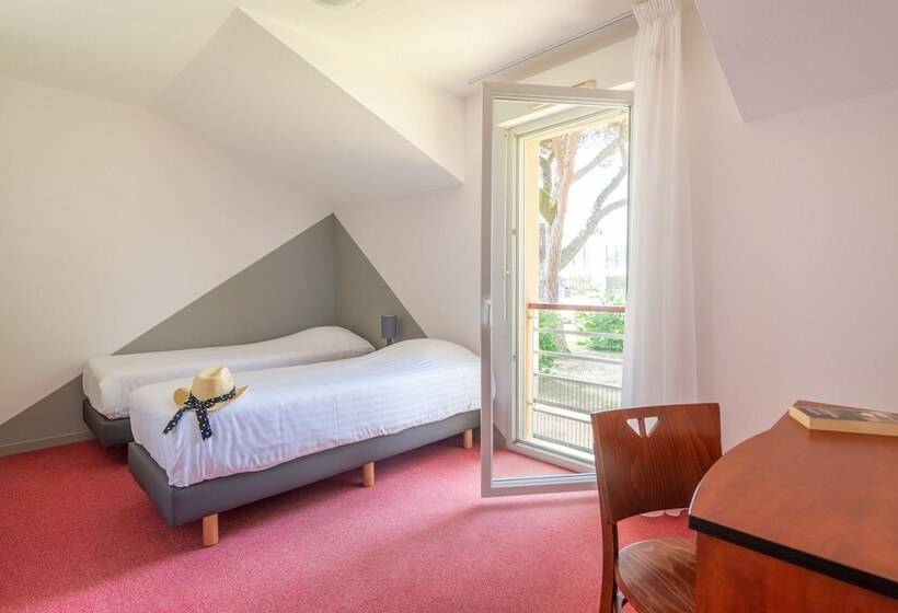 带2个卧室的公寓, Comfort Aparthotel Nantes La Beaujoire