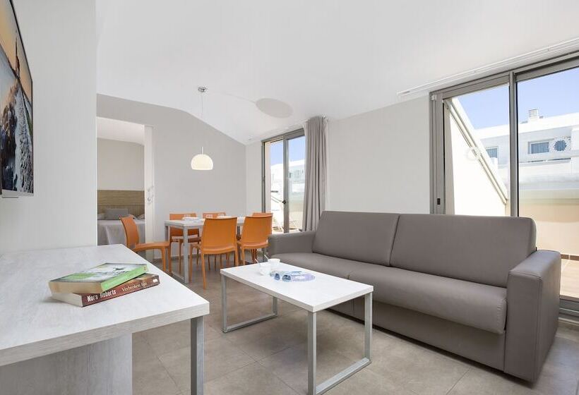 带2个卧室的公寓, Aparthotel Odissea Park