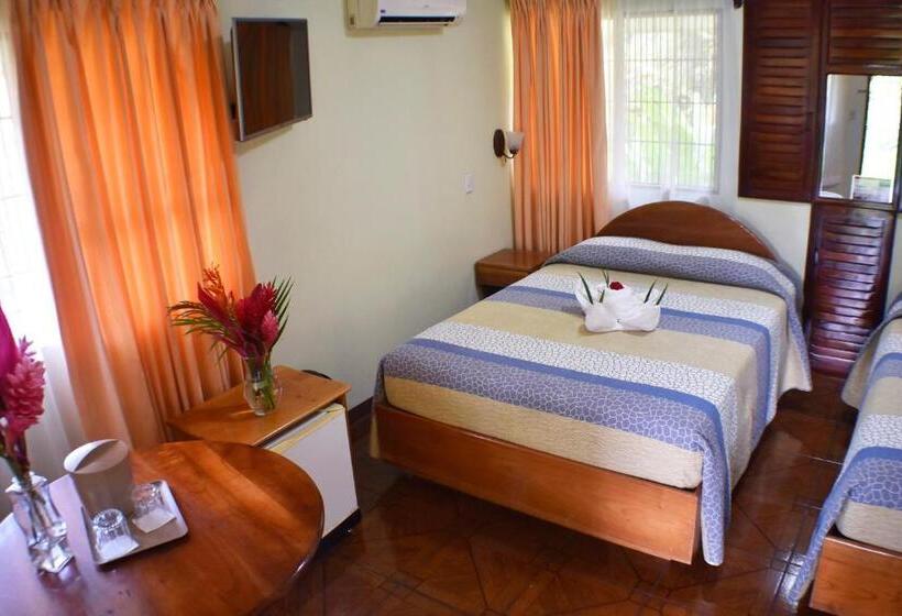 غرفه قياسيه سريرين مزدوجين, Arenal Country Inn