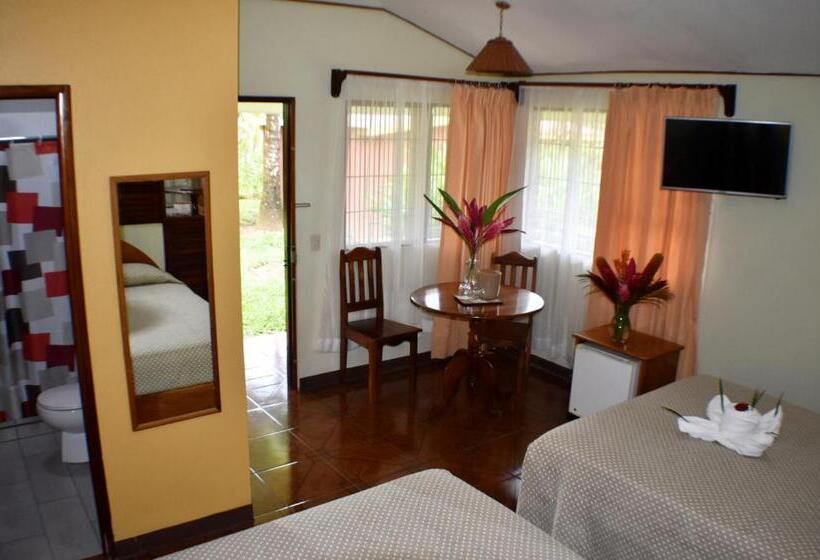 غرفه قياسيه سريرين مزدوجين, Arenal Country Inn