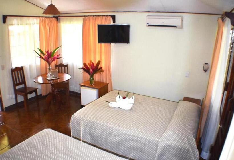 غرفه قياسيه سريرين مزدوجين, Arenal Country Inn