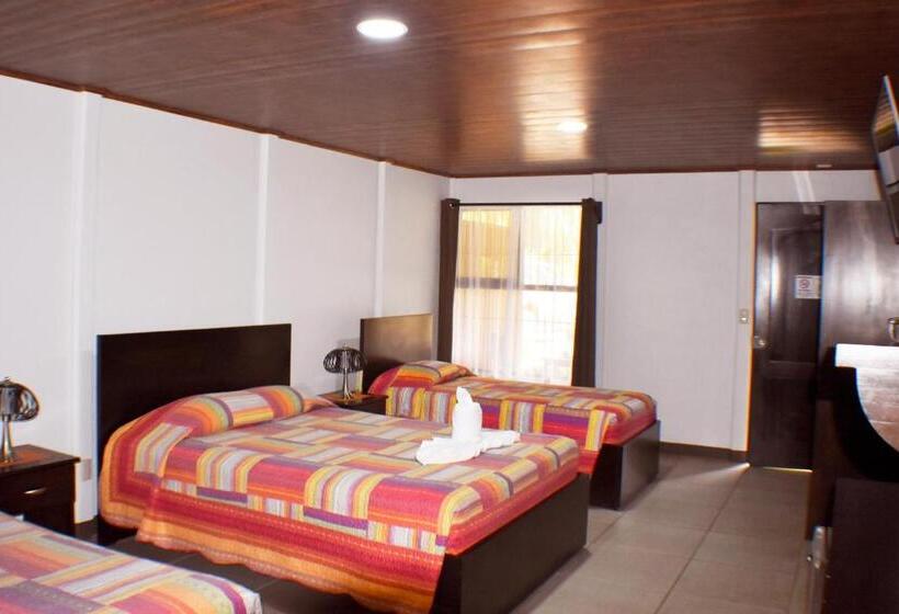 غرفة عائلية, Arenal Country Inn