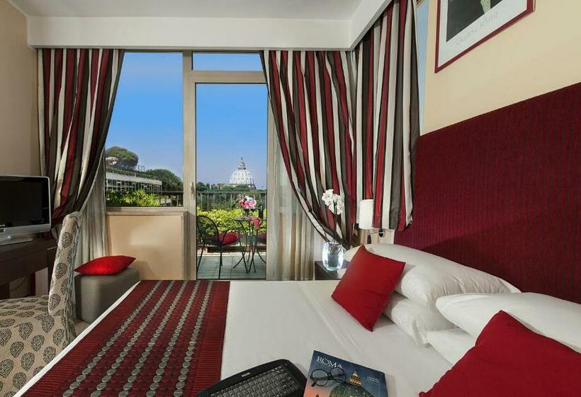 Superior Room with Terrace, Cardinal Hotel St. Peter