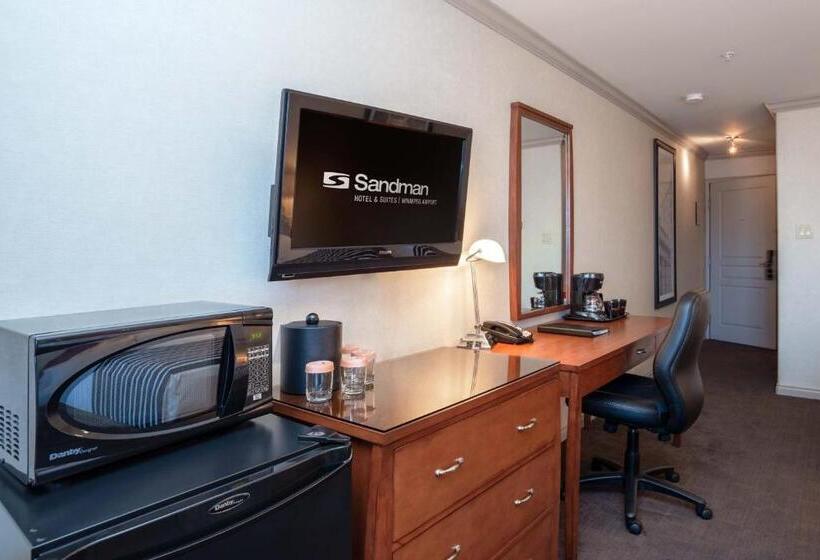 חדר סטנדרט שתי מיטות זוגיות, Sandman Hotel & Suites Winnipeg Airport