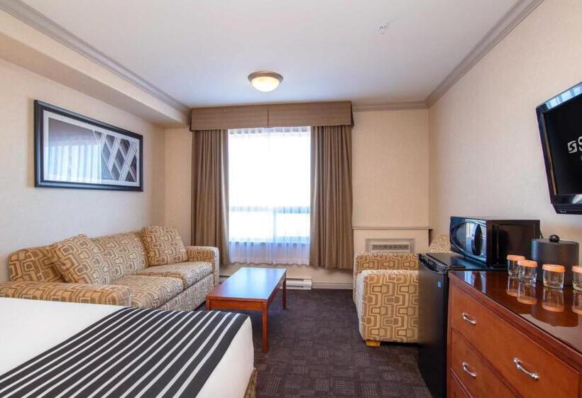２ダブルベッドのスタンダードルーム, Sandman Hotel & Suites Winnipeg Airport