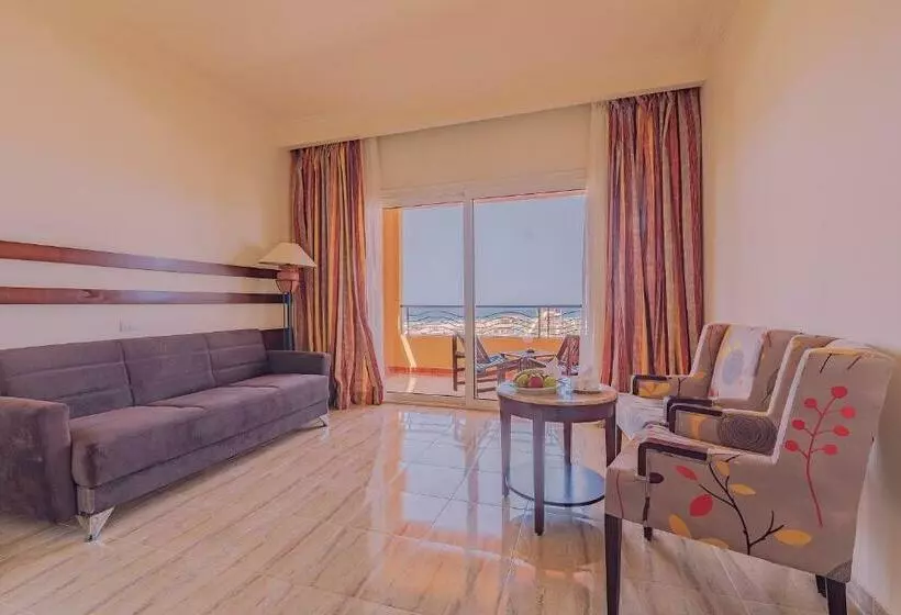 اتاق خانوادگی با چشم‌انداز دریا, Malikia Resort Abu Dabbab