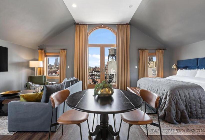 带大床的标准间, The Historic Blue Moon Hotel NYC