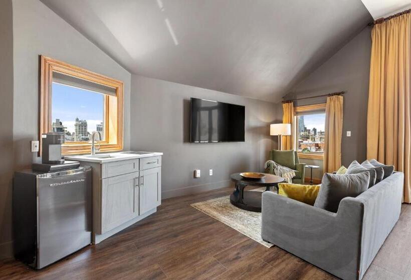 带大床的标准间, The Historic Blue Moon Hotel NYC