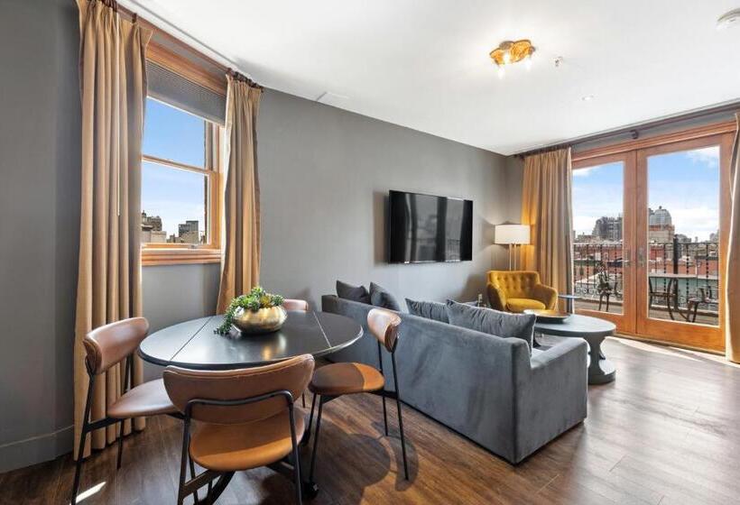 带大床的标准间, The Historic Blue Moon Hotel NYC