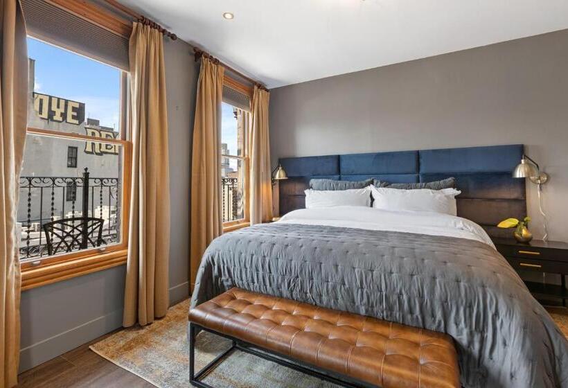 带大床的标准间, The Historic Blue Moon Hotel NYC