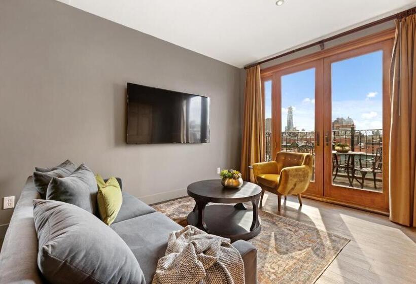 带大床的标准间, The Historic Blue Moon Hotel NYC