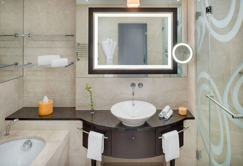 اتاق اجرایی با تخت بزرگ, Grand Hotel River Park, A Luxury Collection Hotel, Bratislava