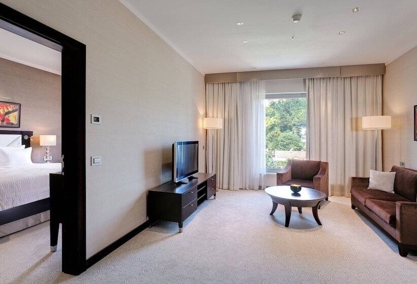 Deluxe Suite King Bed, Grand Hotel River Park, A Luxury Collection Hotel, Bratislava