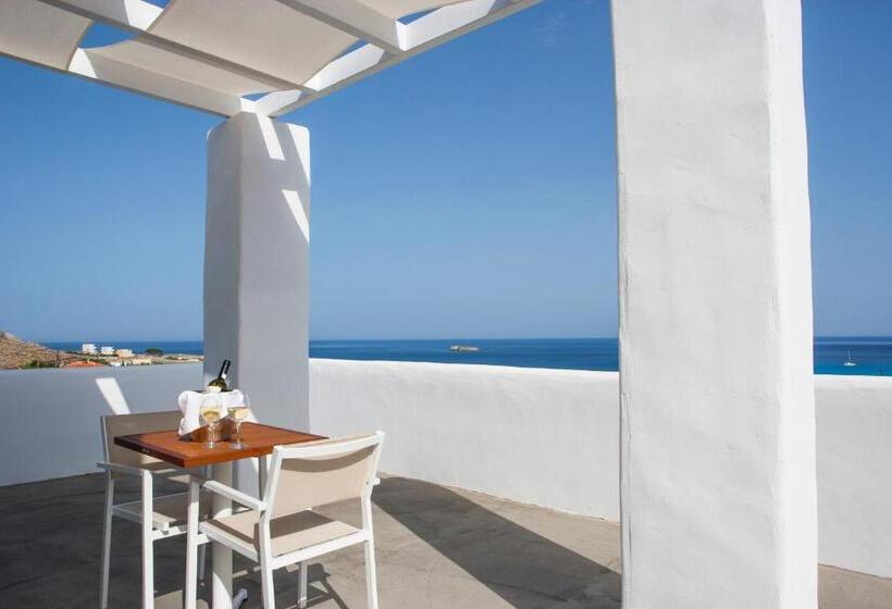 수피리어 룸 바다 전망, Lindos Sun