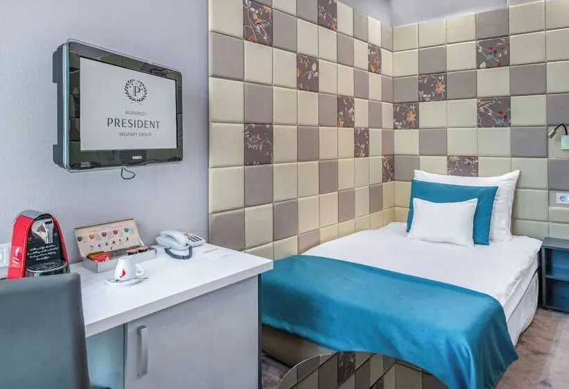 スタンダードシングルルーム, President Budapest, Affiliated by Meliá