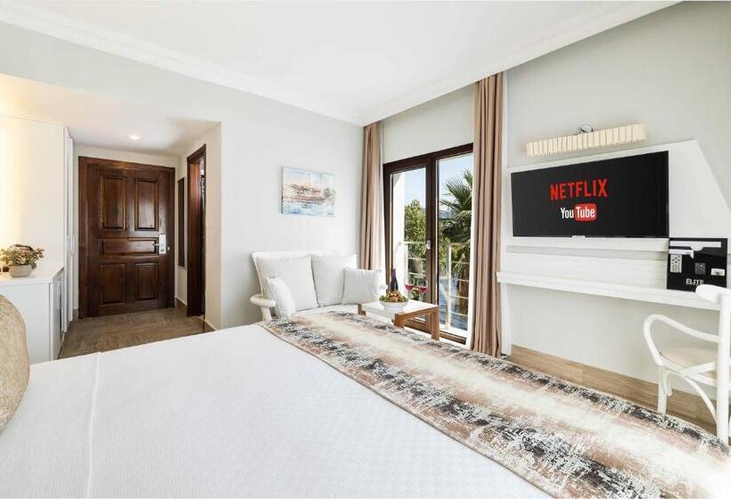 패밀리 룸 바다 전망, Elite Hotel Yalıkavak