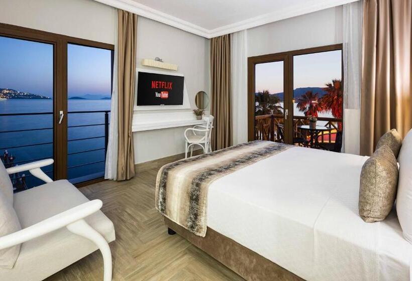 חדר משפחתי נוף לים, Elite Hotel Yalıkavak