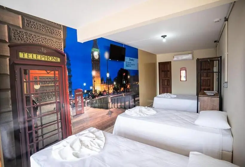 اتاق استاندارد سه نفره, Shelter Hostel E Pousada