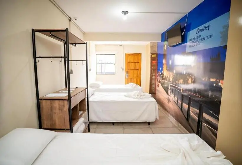 اتاق استاندارد سه نفره, Shelter Hostel E Pousada