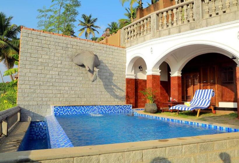 فيلا غرفة نوم واحدة مطلّة علي البحر, Ayursoma Ayurveda Royal Retreat