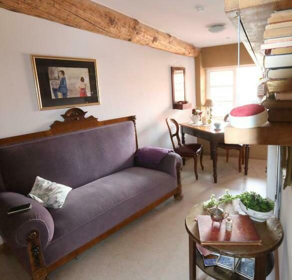 غرفة قياسية حمام مشترك, Fachwerk Kultur Pension Tangobrücke