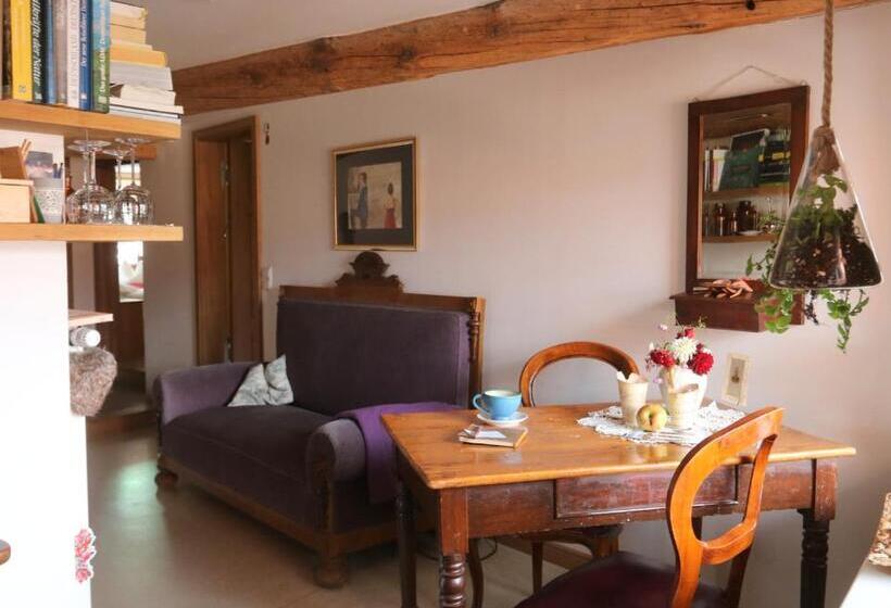 غرفة قياسية حمام مشترك, Fachwerk Kultur Pension Tangobrücke