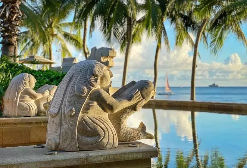 キングサイズベッドのスタンダードルーム, Mandarin Oriental Sanya