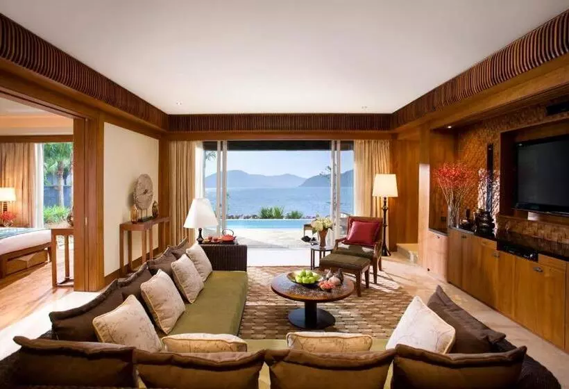 デラックスビラの１ベッドルーム, Mandarin Oriental Sanya