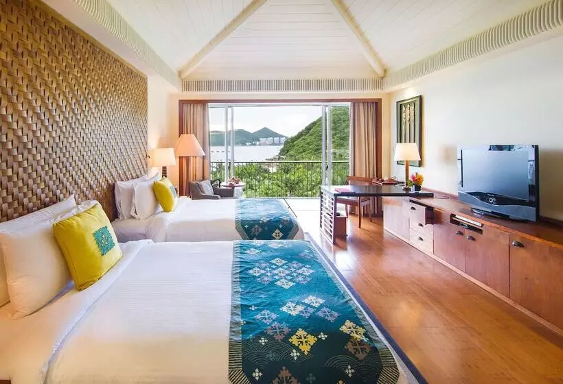 ２ダブルベッドのスタンダードルーム, Mandarin Oriental Sanya