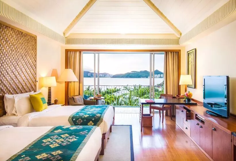 ２ダブルベッドのスタンダードルーム, Mandarin Oriental Sanya