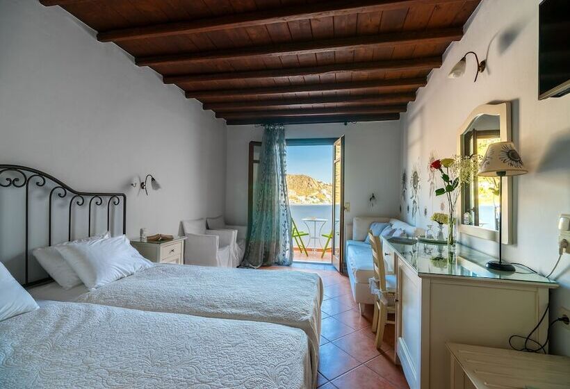 수피리어 룸 측면 바다 전망, Paradision