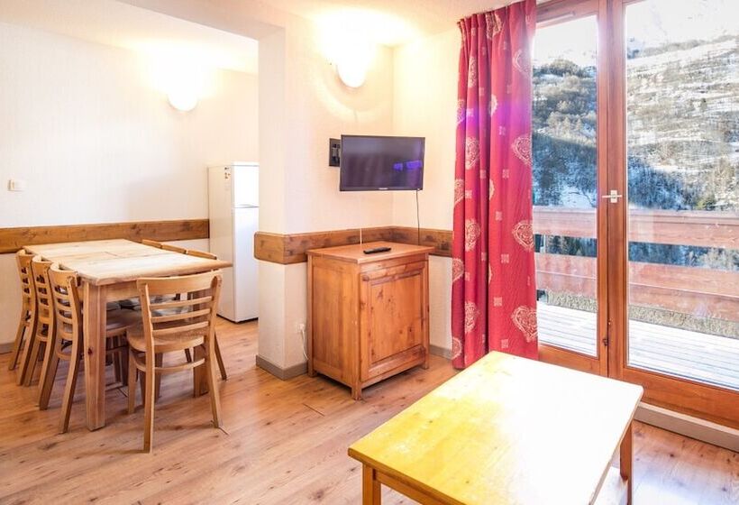 آپارتمان 1 خوابه, Vacanceole Le Hameau De Valloire