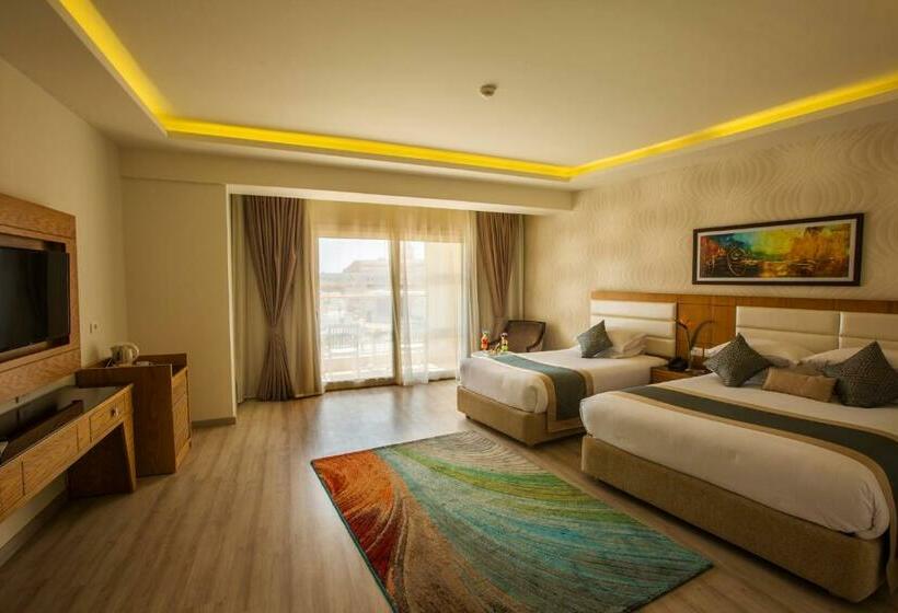 اتاق دلوکس با چشم‌انداز پارک, Pickalbatros Aqua Blu Sharm El Sheikh