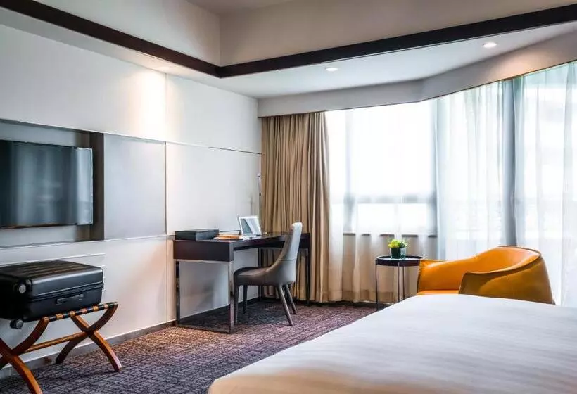 Deluxe-huone King-vuode Kaupunkinäkymä, Grand Mercure Shanghai Hongqiao