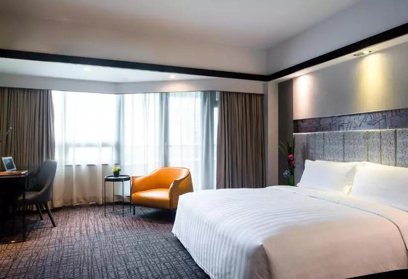 Deluxe-huone King-vuode Kaupunkinäkymä, Grand Mercure Shanghai Hongqiao