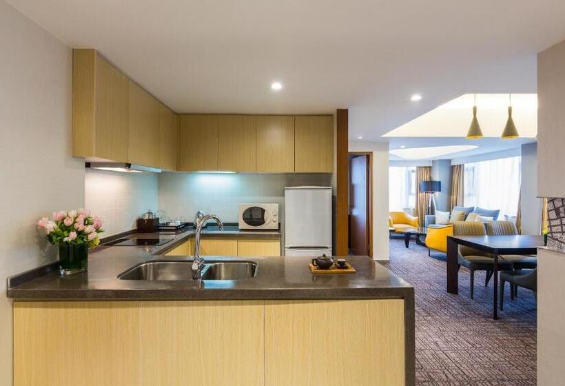침실 2개 스위트, Grand Mercure Shanghai Hongqiao