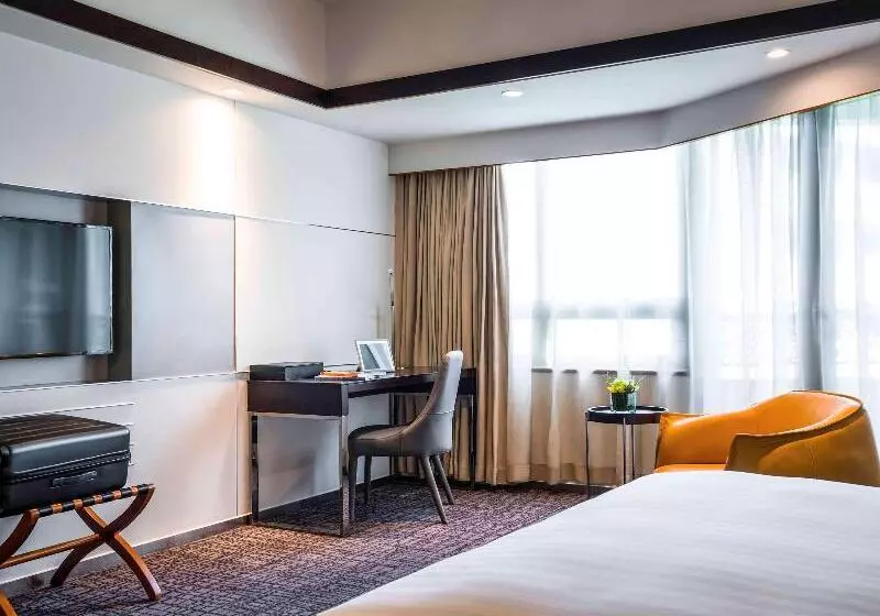 Deluxe-huone King-vuode Kaupunkinäkymä, Grand Mercure Shanghai Hongqiao