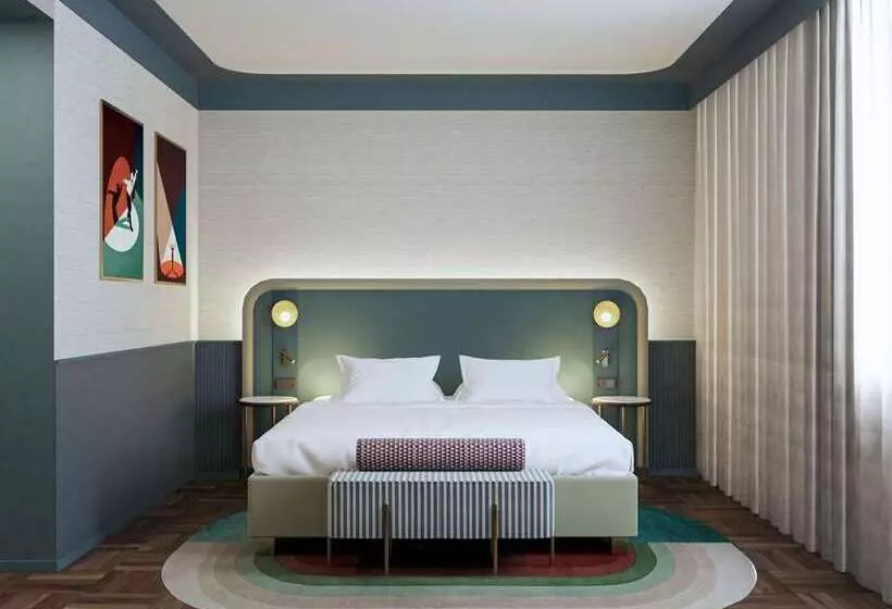 اتاق استاندارد با تخت بزرگ برای معلولان, Hilton Podgorica Crna Gora