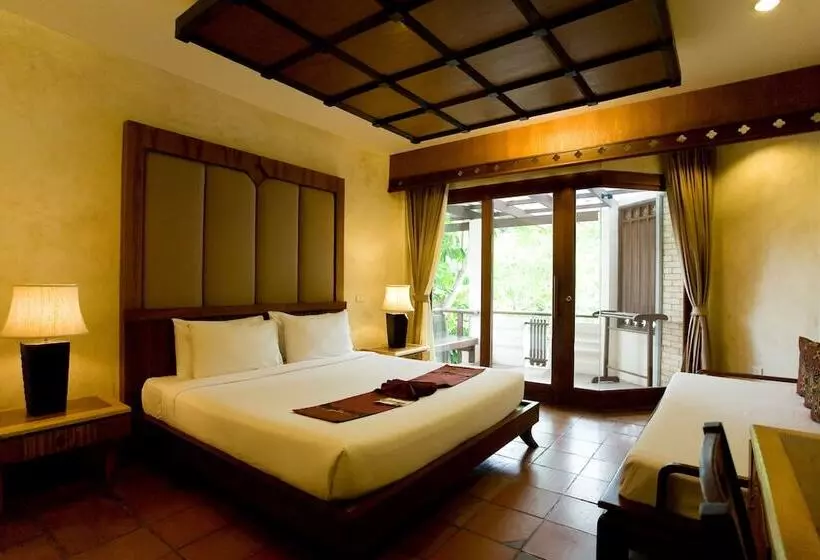 اتاق لوکس با تراس, Montien House Sha Plus